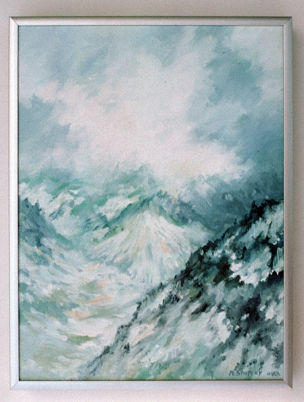 Chamonix, 12x9 inches, oil on canvas, 2004.jpg
