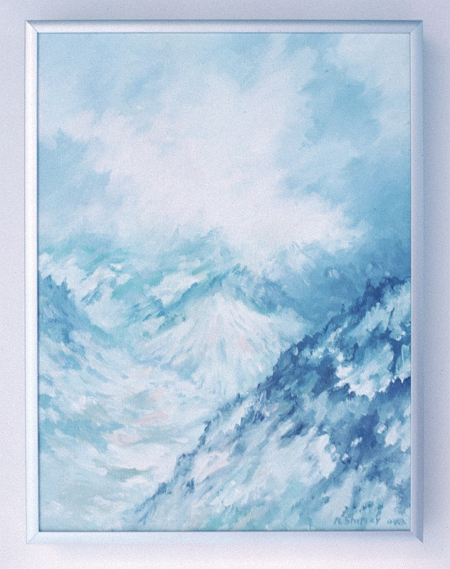 Chamonix, 12x9.5 in, oil on canvas, 2004.jpg