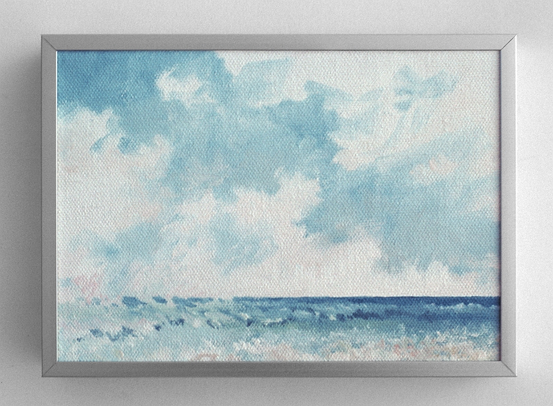 OBX Summer 1, 5x7 inches, oil on canvas, 2007.jpg
