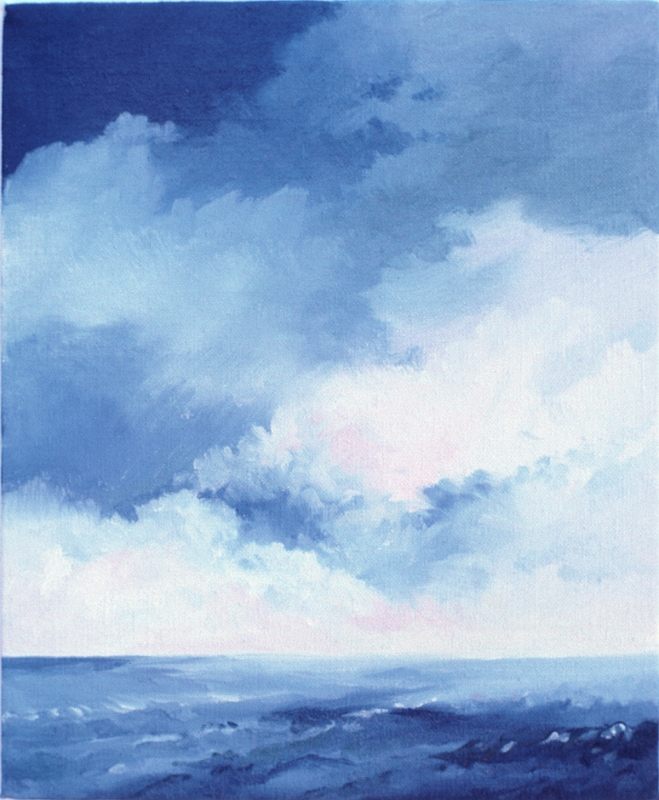 Pea Island NC II, 9x7 inches, oil on canvas, 2002.jpg