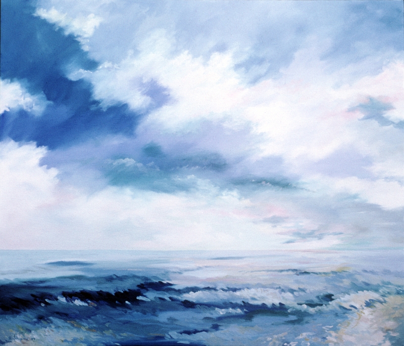 Summer Surf, 40x46 inches, oil on canvas, 2003.jpg