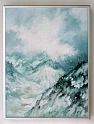 Chamonix, 12x9 inches, oil on canvas, 2004