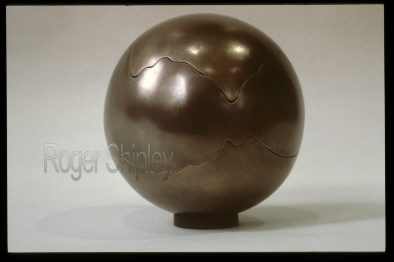 PP59, 7.5 inches dia, cast bronze, walnut base, 1959.jpg