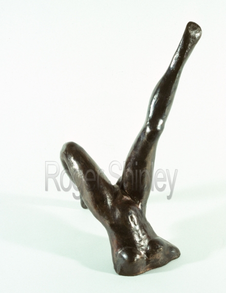PP75, Diving Figure2, 9x6x13 in, cast bronze, 1992.jpg