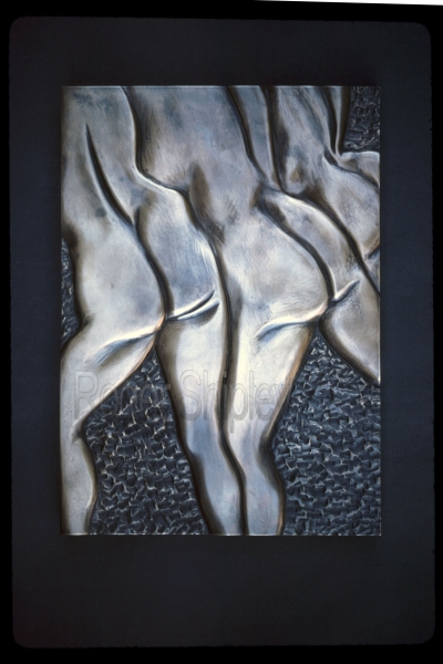 PP79, Summer Frolic 5, 10x14x1.5 inches, cast bronze, 1996.jpg