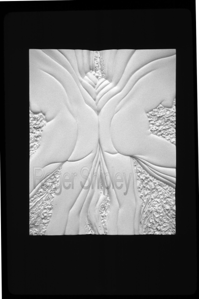 PP81, Summer Frolic 7, 19x16x1.5 inches, cast marble, 1996.jpg