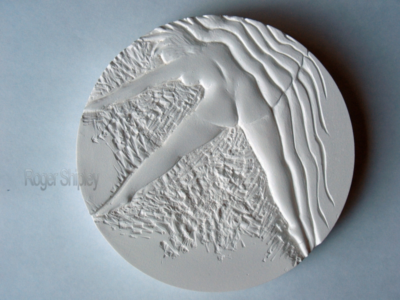 PP82, Summer Frolic 8, 6 inches dia., cast marble, 2007.jpg