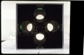 PP34, side view, 14x14 in,  plexiglass, mirror aluminum, 1973