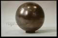 PP59, 7.5 inches dia, cast bronze, walnut base, 1959