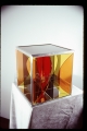 PP68, 3qtr view, 10.5x10.5x11.5 inches, plexiglass, mirror, aluminum, 1989