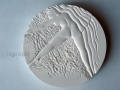 PP82, Summer Frolic 8, 6 inches dia., cast marble, 2007