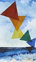 Bermuda Triangle, 8x12 inches, watercolor and gouache, 2008