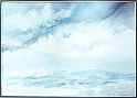 Off Shore Storm, 11x15 inches, watercolor, 1991