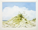 Outer Banks Dunes, 10.5x14 inches, watercolor, 2013