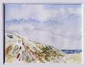 Seaside Dunes 1, 9x11 inches, watercolor, 2008