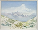 Summer Dunes 4, 9.5x12 inches, watercolor, 2011
