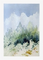 Woodland Scene 8, 14x10 inches, watercolor, 2010